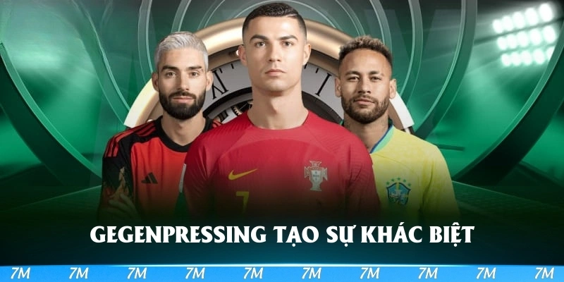 Chiến thuật Gegenpressing tạo sự khác biệt