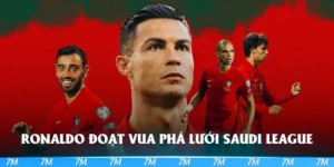ronaldo đoạt vua phá lưới saudi- league